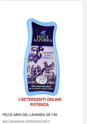 Felce azzurra gel - felce,