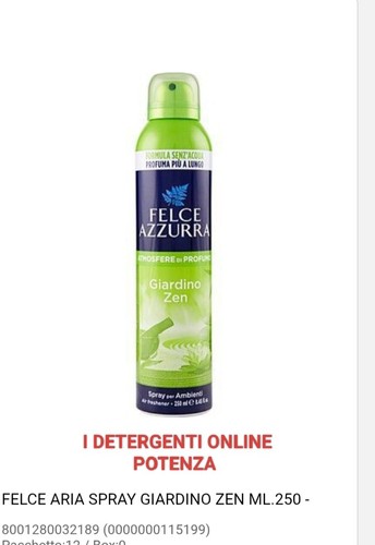 Felce azzurra deodorante - felce,